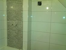 Tiled Bathroom 02 - 04 - With Designer Large Format Ceramic Tiles